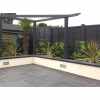 Black Copings: Natural Granite Flat Double Coping Stone in Emperor Black - 600mm x 300mm x 40mm