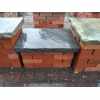 Natural Black Sandstone Reclaimed Style Double Wall Coping Stones - 600mm x 400mm x 50mm