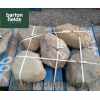 Medium Boulders: Natural Stone Boulders Approx. 400mm in Size - Pallet of 5 Boulders