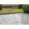 Bradstone Mode Profiled Porcelain Paving in Dark Grey.  3 Size  - Patio Pack of 18.36m2