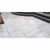 Porcelain Paving: Spanish Quartz Grey 3 Mixed Size Paving Tiles - Patio Pack of 18.36m2
