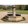 Natural Limestone Fountain - French Limoges Design: 2.5mtr Diameter