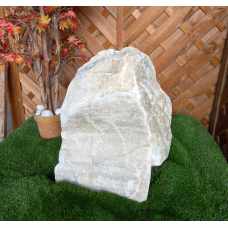 Water Feature: Grey Quartz Stone Pre-Drilled Monolith Water Feature - 650mm High