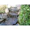 Waterfall Water Feature, The Victoria Falls Natural Stream Pre-Formed 1 Piece Resin Feature.