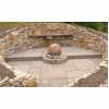 Natural Sandstone Pre-Drilled 50cm Dia Sphere in Rainbow Colour - Complete Water Feature Kit