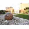 Natural Sandstone Pre-Drilled 40cm Dia Sphere in Rainbow Colour - Complete Water Feature Kit