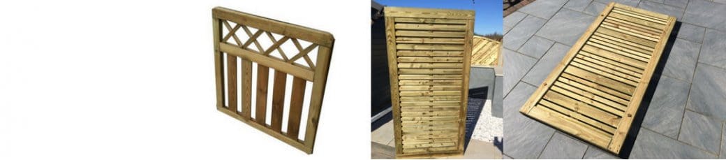 Wooden Garden and Fence Gates 