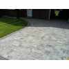 Courtyard Tumbled 50mm 2 Size Block Paving in Graphite Blend - Pack 8.35m2