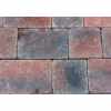 Courtyard Tumbled 50mm 2 Size Block Paving in Brindle - Pack 8.35m2