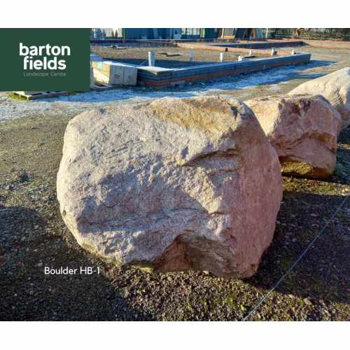 Boulder: Very Large Natural Stone Boulder - HB-1. Approx. Size: 1200 - 1500mm in Size