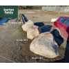 Boulder: Very Large Natural Stone Boulder - HB-2. Approx. Size: 1100 - 1200mm in Size