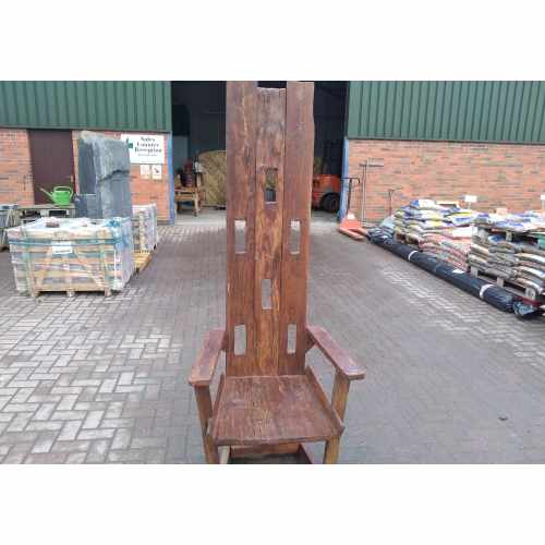 Storytellers Garden Throne Chair: 1900mm High - Made from Reclaimed Teak