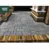 Driveway Flags: 4 Mixed Size 60mm Thick Paving Slabs in Charcoal - Project Pack 7m2