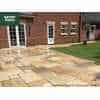 Natural Sandstone 4 Mixed Size Paving in Sahara Buff : Sold Per Square Metre (m2)
