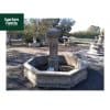 Natural Limestone Fountain - French Lyon Design: 2.3mtr Diameter