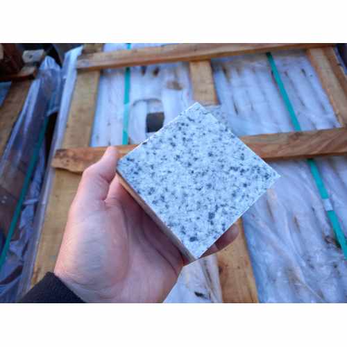 Cobblestones - Natural Granite Sawn Cobble Setts in Emperor Silver - 100mm x 100mm x 50mm