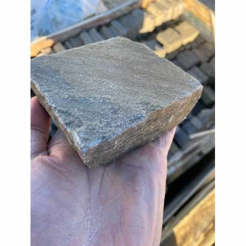 Natural Sandstone Cobbles, Silver Mist- 10cm x 10cm