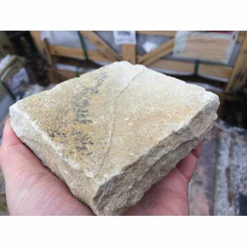Natural Sandstone  Cobbles, Sahara - 10cm x 10cm